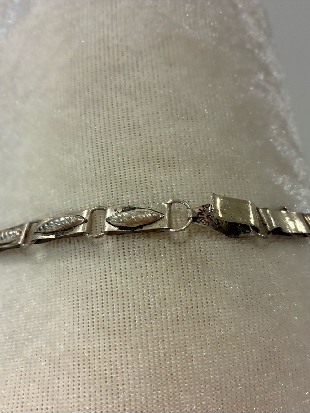 Vintage Silver tone Cluster Drop Necklace - Women's Fashion Jewelry - Picture 2 of 3